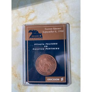 Season Opener Sept. 6, 1998 Atlanta Falcons VS Carolina Panthers Coin